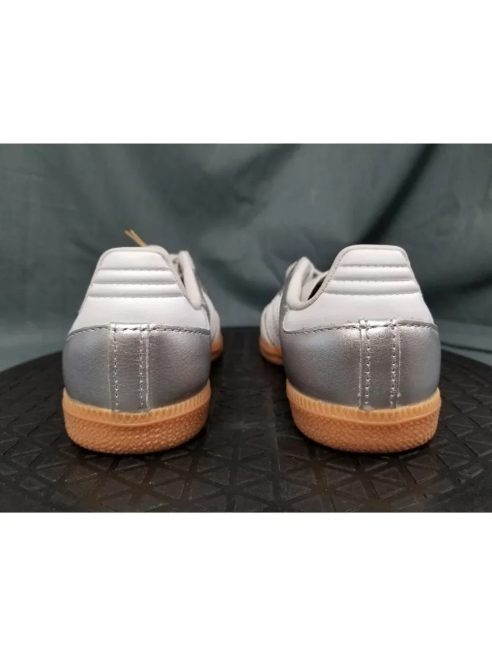 Adidas Samba OG C (PS) Silver White Gum KK2344 Kids Size 12 NEW NO BOX
